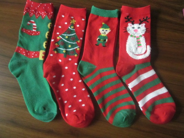 ladies christmas socks