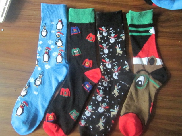 ladies christmas socks